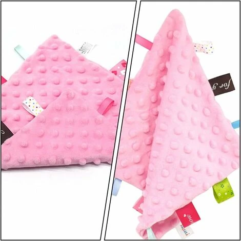 Bébé Burp Chiffons 2 PIÈCES Doux Salive Serviette Gant De Toilette Absorption D Eau D Essuie- Glace Main Visage Serviette Mouchoir Pour Enfants En Bas Âge Nouveau- Né Rose Vert – Image 3