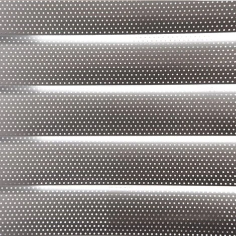 Store Vénitien Micro-perforé Aluminium 25mm - Gris - L50 X H175cm – Image 2