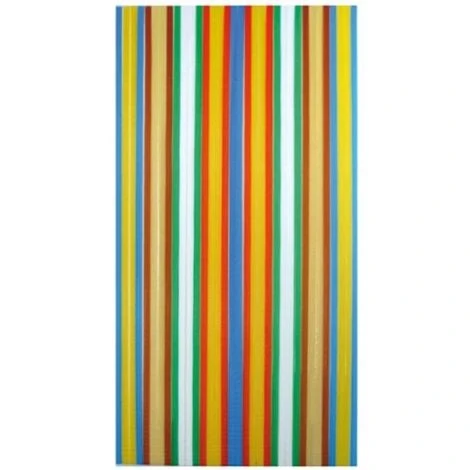 MOREL - Rideau De Porte Antilles En Polyéthylène - 90x200 Cm - Multicolore