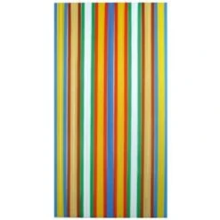 MOREL - Rideau De Porte Antilles En Polyéthylène - 90x220 Cm - Multicolore