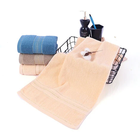 Towels Lot De 3 Serviettes De Bain , De Qualité Supérieure, Très Absorbantes, Lavables En Machine – Image 5