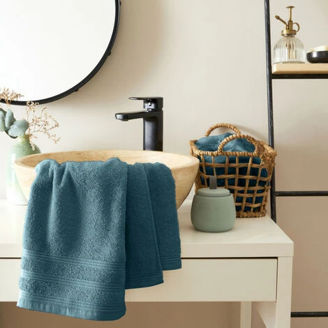 Serviette De Toilette éponge Spa 50 X 100 Cm / 400 Gr/m² - Spa Cobalt – Image 3