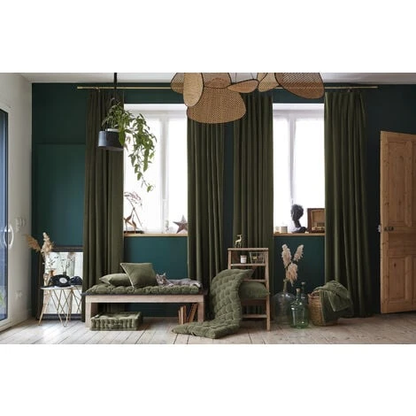 Edredon Velours De Coton Cesar Thym – Image 3