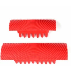 Un Ensemble De 2 Pieces En Caoutchouc A Grain De Bois, Peinture Murale Imitation Grain De Bois ZZ0034 Ensemble De Colonnes