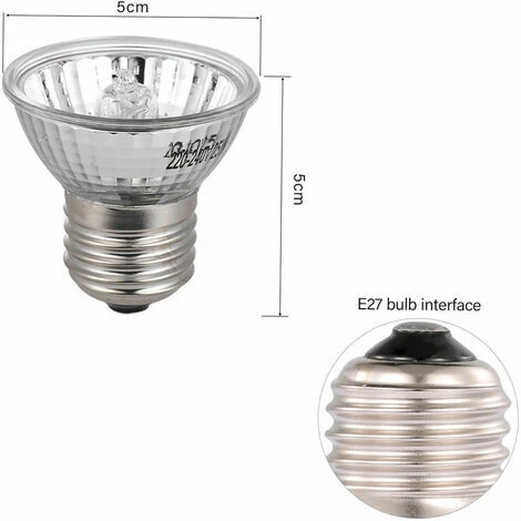 Ampoule De 25 W A Spectre Complet Pour Pelerin De Tortue â Image 3