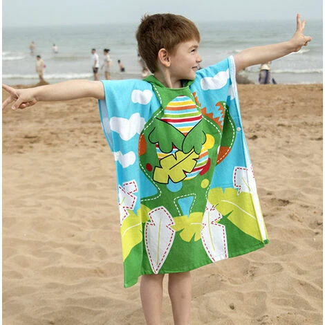 Peignoir Capuche Enfant Dinosaure-7 60Cmfdp17S,Hanbing â Image 4