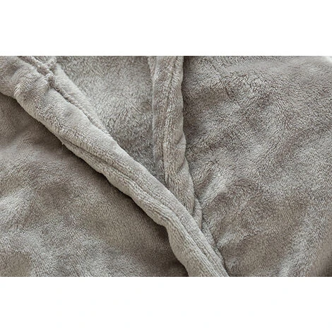 Blue Dream Peignoir En Flanelle Pour Enfants (gris Souris 110cm) Mignon Garçon Fille, Nouveau - Né Bébé Naissance Peignoir – Image 3