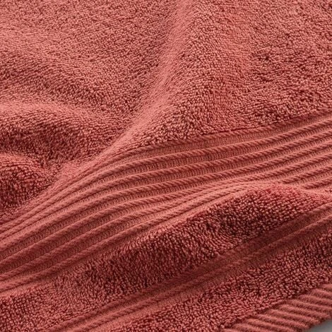 Serviette De Toilette 50 X 90 Cm Tendresse Terracotta â Image 3