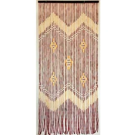 Rideau De Porte 42 Lanières De Bambou 90x200 Cm.