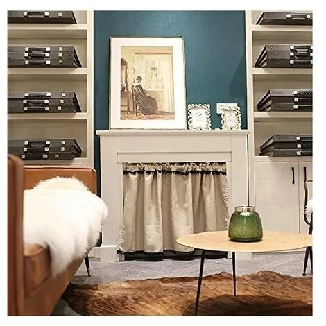 ELLE Rideau Court Demi-rideau Pour Café Restaurant Armoires De Cuisine Porte évier Rideau De Séparation De Pièce WxH 130x70cm – Image 4