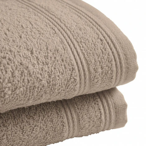 Lot De 6 Serviettes Invité éponge Spa 30 X 50 Cm / 400 Gr/m² - Spa Loutre – Image 2