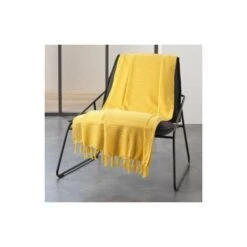 Jeté De Canapé (150 Cm) Lilia Jaune