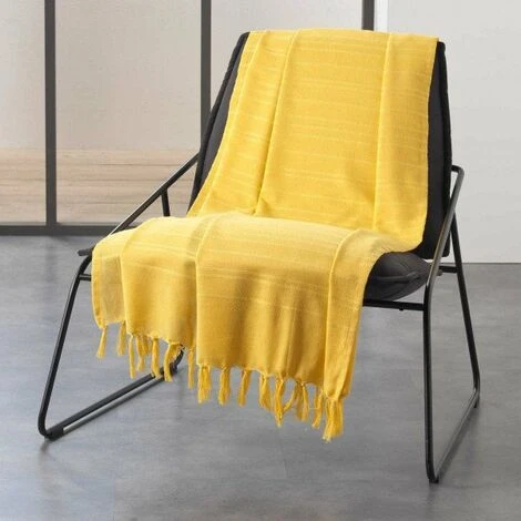 Jeté De Canapé (150 Cm) Lilia Jaune – Image 2
