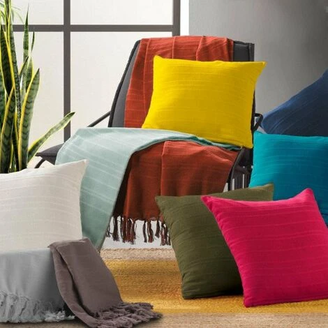 Jeté De Canapé (150 Cm) Lilia Jaune – Image 3