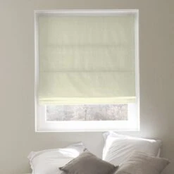 Store Bateau Tamisant Uni - Ecru - L45 X H175cm