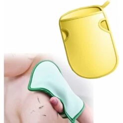 Double-Sided Mud Bath Towel - Baby Bath Gloves For Bathing, Double-Sided Children And Adult Painless Towel Gloves Sponge, Baby Rubbing Mud Sponge Bath Full Body