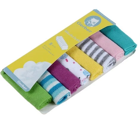 8pcs / Sac Des Serviettes A Main Rondelles Pour Le De En Coton â Image 5