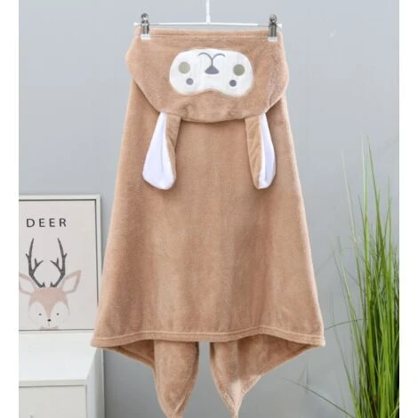 Serviette De Bain Pour Enfants Super Douce Serviette à Capuche Super Absorbant Peignoir Couverture Cadeau De Douche Pour Garçons Et Filles-70140