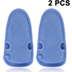 Lot De 2 Gants Exfoliants Exfoliants Pour Le Corps, Exfoliants Pour La Peau SĂšche Et Morte, Pour Le Bain, La Douche, Le Spa, La Brosse, Le Savon, Les Bras, Les Jambes, Le Visage.