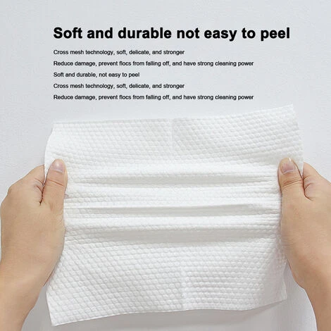 Paquet De Gant De Toilette, Pur Coton, Démaquillant épaissi Amovible, Serviette Nettoyante, Serviette Douce En Coton – Image 4